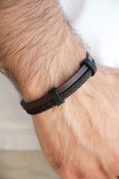 Monvago Mv01049 Men's Leather Bracelet