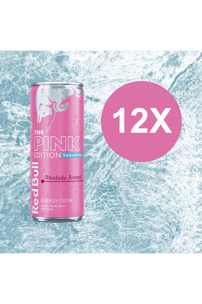 Red Bull Pink Edition Ahududu Aromalı Enerji İçeceği 250 ML x 12 Adet