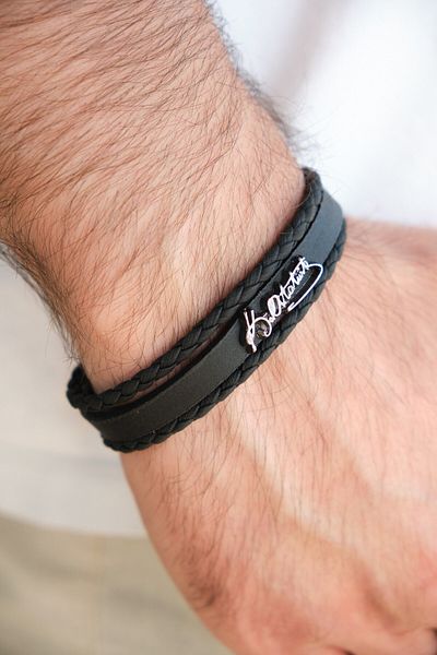 Monvago Mv01047 Men's Leather Bracelet