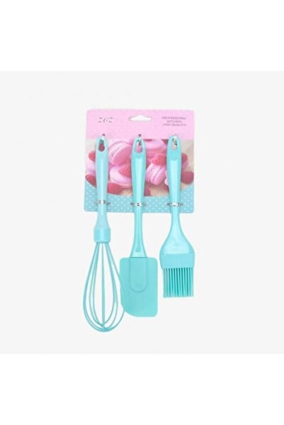 Blusmart Set 3 produse de bucatarie, paleta, pensula, tel