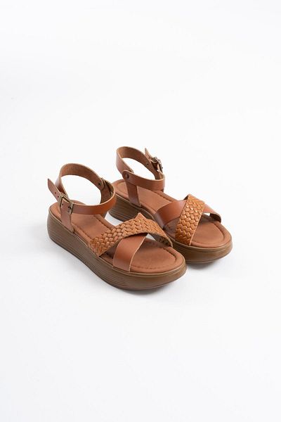 Zerenyus Sandale Orwell Premium din piele naturală maro