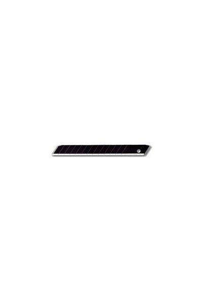 Olfa Lamă de rezervă pentru tăietor, neagră, set de 10, 9 mm, Olfa