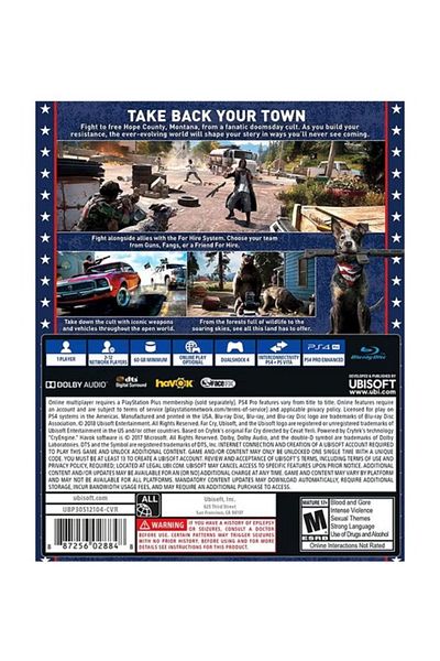 Ubisoft Far Cry 5 (Intl Version) - Action & Shooter - PlayStation 4 (PS4)