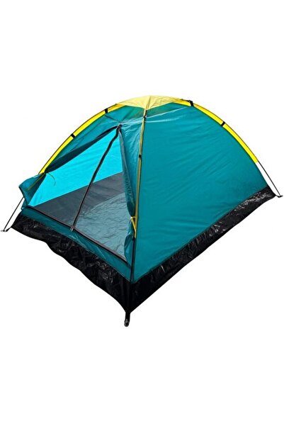 Strend Pro Cort de camping, Strend Pro, 2 persoane, poliester rezistent la UV, impermeabil, 150x205x100 cm