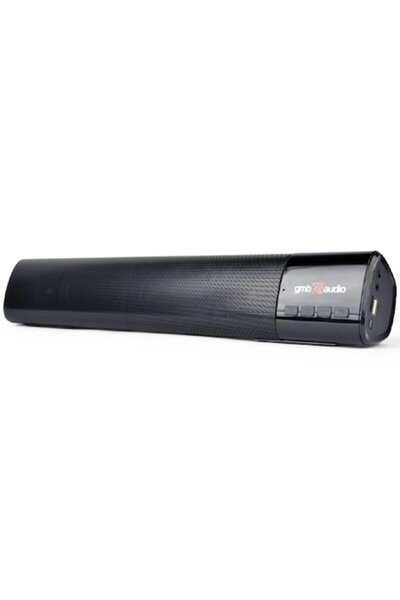Gembird Boxă Bluetooth portabilă, tip soundbar, RMS 10W, baterie 1200mAh, neagră