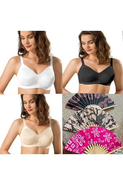 MİSS AYZA İÇTEN GELEN ŞIKLIK Missayza Sophie 9150 B-C Cup Wire Free Soft Bra Fan Gift Advantageous Package