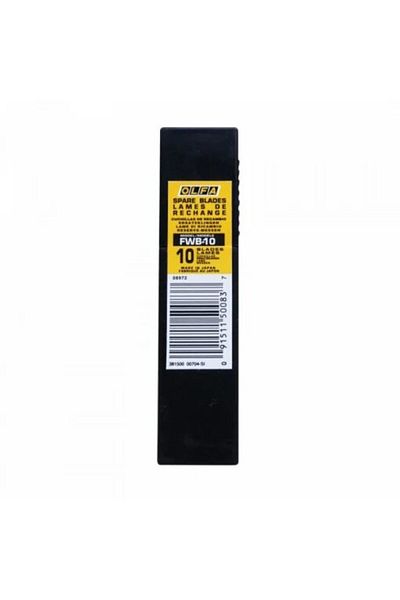 Olfa Black Japanese blades, 12.5 mm, 10 pieces,