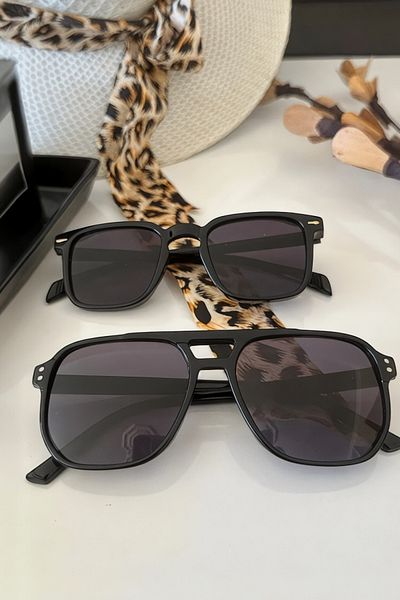 BAPPİR 2-Piece Unisex Sunglasses Opportunity Set Mr