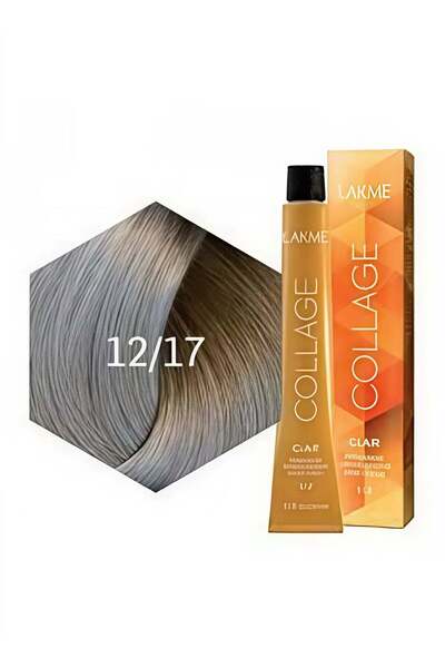 Lakme صبغة شعر كولاج كلير أشقر أزرق رمادي 12/17 60 مل