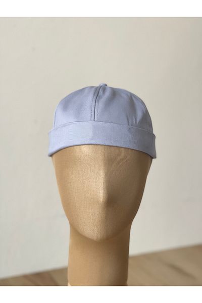 Rupen Kraft 100% Cotton Cap Adjustable Docker Hat Lined Summer Skullcap Hat Retro Hat Skullcap Hat