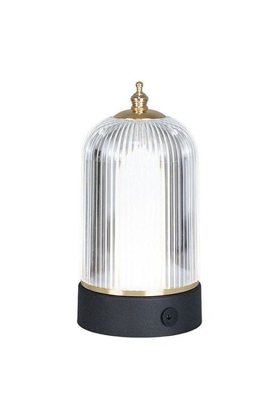 ETRONIK Portable, Cordless Lantern Table Lamp, Chargeable Flickering Flame Night Light for Bar and Bedroom