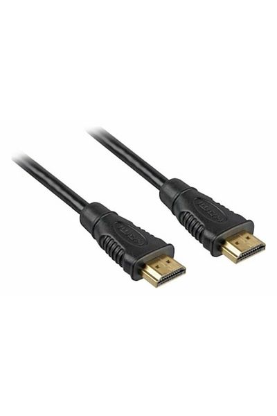PremiumCord HDMI Cable - HDMI V1.4, 4K, High-Speed Ethernet, Gold, 1.5m -