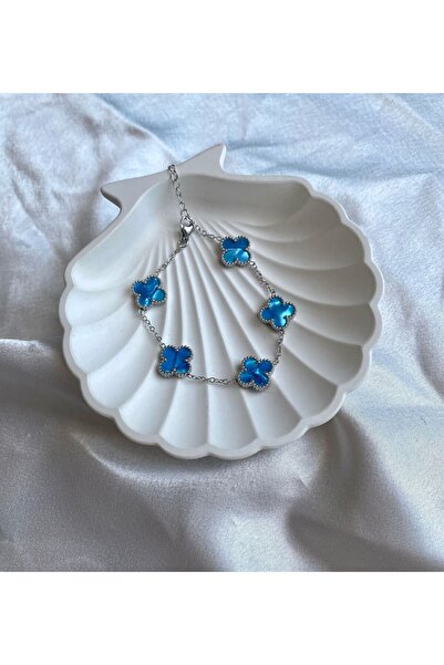 Moon سوار برسيم مزدوج الجوانب باللون الفيروزي