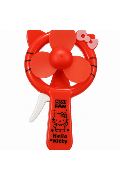 Bittox Hediyelik Hello Kitty Temalı Kırmızı Mini El Vantilatörü- Serinlik Ver...
