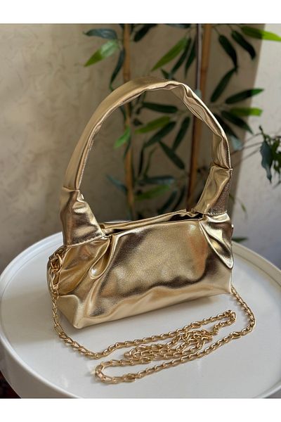 Bagnest Women's Hand and Shoulder Bag with Soft Leather Chain