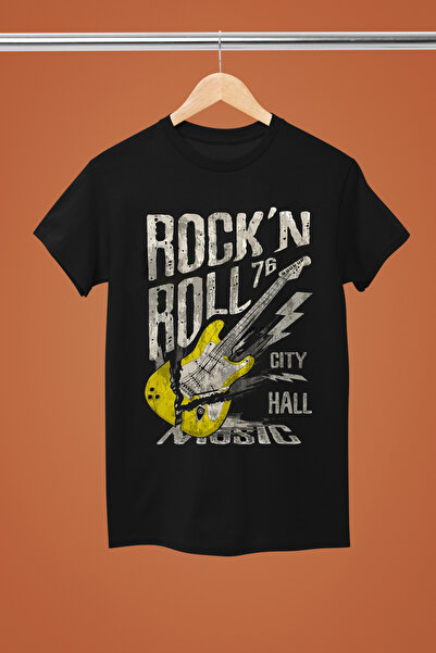 MAGORS TRIUC ROCK'N ROLL BUMBAC CU MÂNECI SCURTĂ REGULARĂ