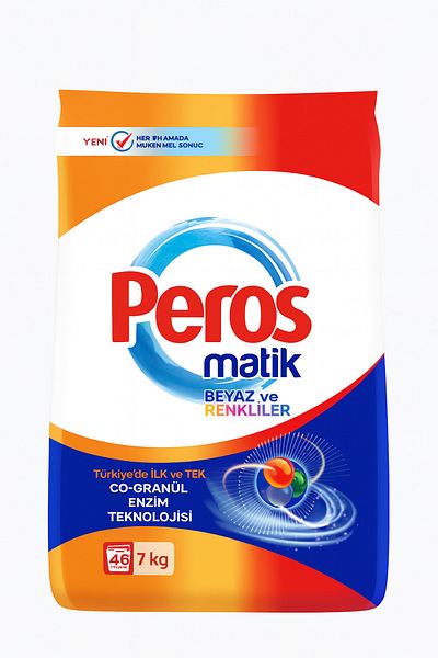 Peros Peros Automatic Washing Powder - White Color 7 kg