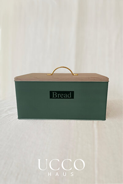UCCO Set of 4 Retro Metal Bread Bowl and Storage Box Set of 4 Kitchen Organizer Bread Basket