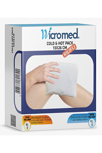 wicromed Cold&Hot Pack Termojel Sıcak & Soğuk Jel Kompres Kutulu 13cm x 26cm ...