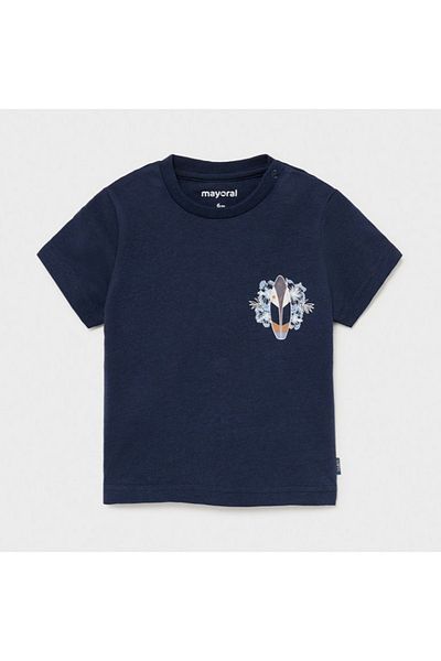 MAYORAL Tricou bleumarin cu imprimeu pentru băieți