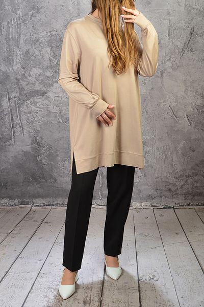 İDOL Combed Oversize Viscos Tunic Comfortable Fit