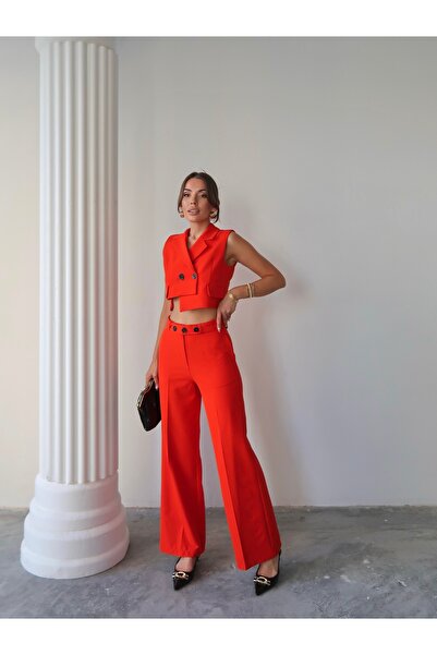 Swass Rachel Vest Double Suit Orange