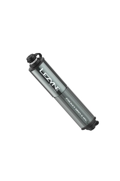 Lezyne Professional Bike Pump Pocket Drive, 160psi, 11 bar, 140 mm length, 79g weight, metallic grey