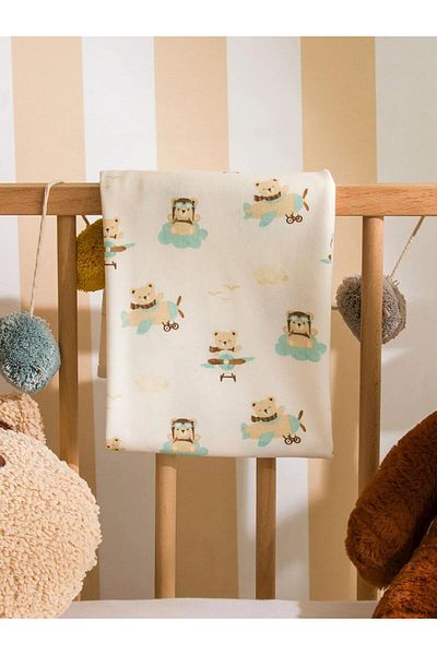 LC Waikiki Lcw Baby Printed Baby Boy Blanket 75X90 cm (W5)