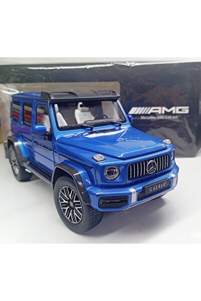 iscale Dianomi 1:18 ölçek MERCEDES BENZ G 63 4x4_2 mavi