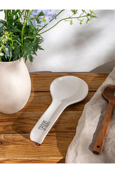 LC Waikiki LCW HOME Τυπωμένη κεραμική μπολ μαχαιροπήρουνων 29 cm (W5)