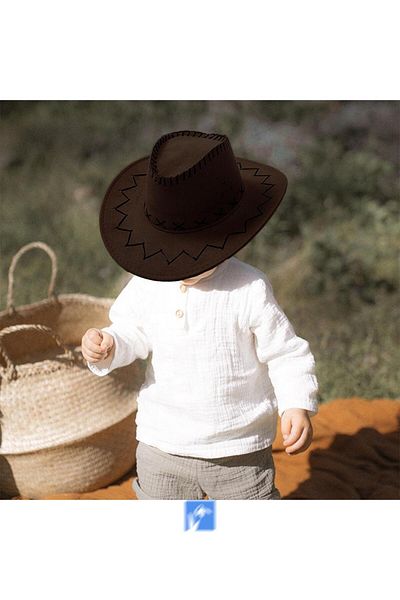 Kardelen Butik Denizli Cowboy Hat for Kids