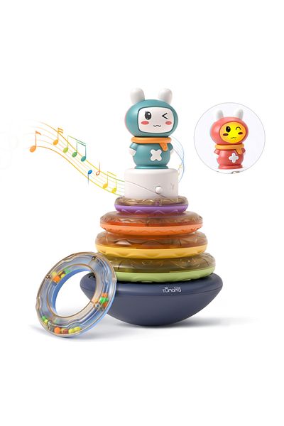 tumama Interactive Toy for Babies - Bunny Design, Sound Effects and Melodies, Oops-Mythical Function