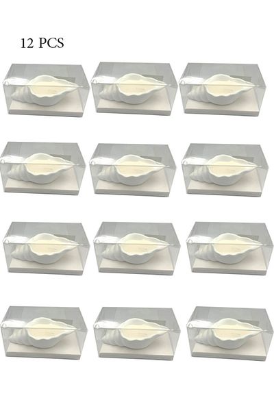 GIFT Scented Shell Candle Favors 12 Pieces (Full Dozen)