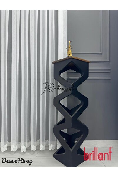 Brillant Tül Perde Marka Hiray Desen – Zarif Dokunuş, Modern Stil