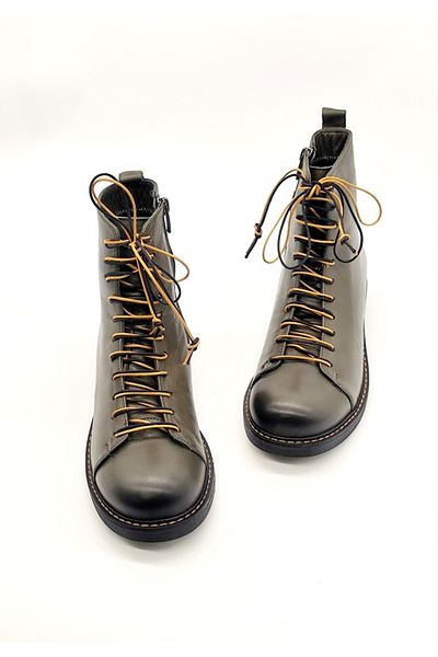 Of&Off Women's GENUINE LEATHER BOOTS