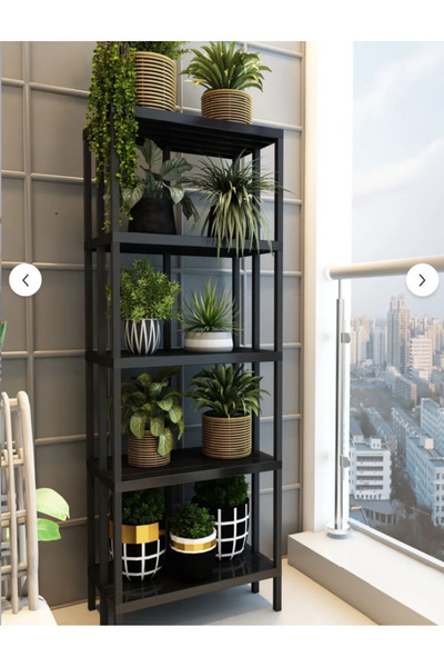 SevenHouse NORVEÇ Saksılık Çiçeklik.Saksı Standı Çok Amaçlı Raf