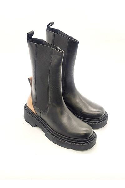 Of&Off Women's GENUINE LEATHER BOOTS