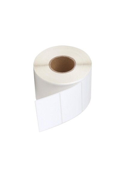 Other Manufacturer Rolă etichete autoadezive albe 45x35 mm