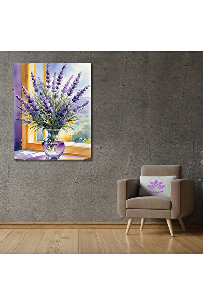 LİLYHOBBYLAND Sayılarla Boyama Hobi Seti Renkli Baskılı Kasnağa Gerili 50X65 ...