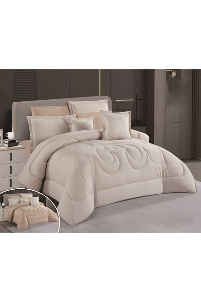 SNOOZYL Luxury king size plain summer hotel microfiber bedspread 240*260 cm