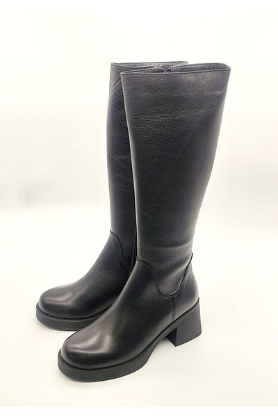 Of&Off WOMEN'S GENUINE LEATHER HEEL Boots