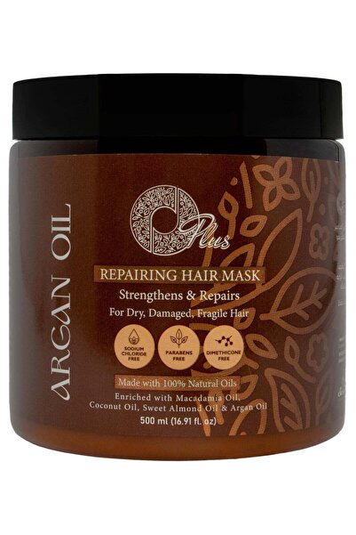 Oplus قناع إصلاح الشعر بزيت الأرغان 500 مل - تركيبة خالية من الكبريتات