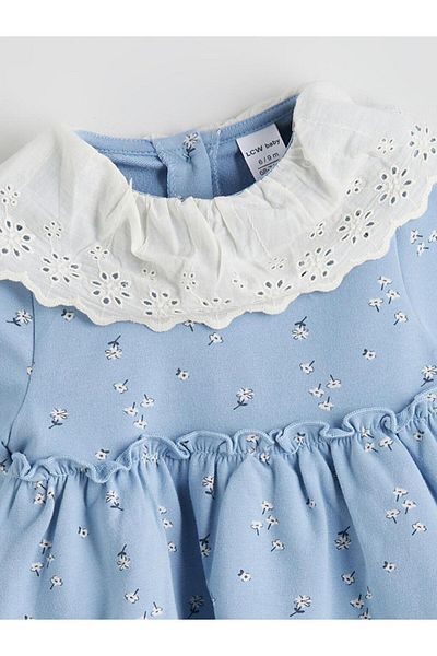 LC Waikiki Floral Baby Girl 2 Thread Dress (W5)