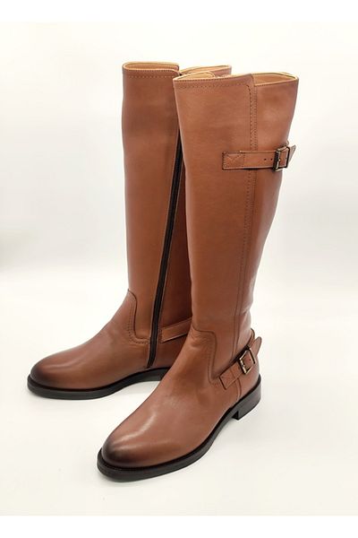 Of&Off Women's Genuine Leather Boots