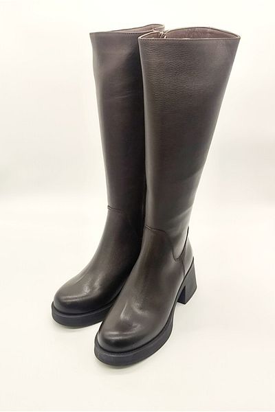 Of&Off WOMEN'S GENUINE LEATHER HEEL Boots