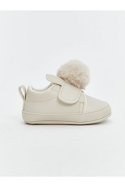 LC Waikiki Pompom Detailed Baby Girl Pre-Walking Shoes (W5)