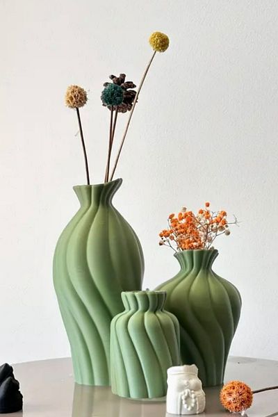 Minima Art Studio مزهرية بوهيمية على الطراز الشمالي من Pinterest Pampas Vazosu ديكور إكسسوارات غرفة المعيشة لتزيين الطاولة