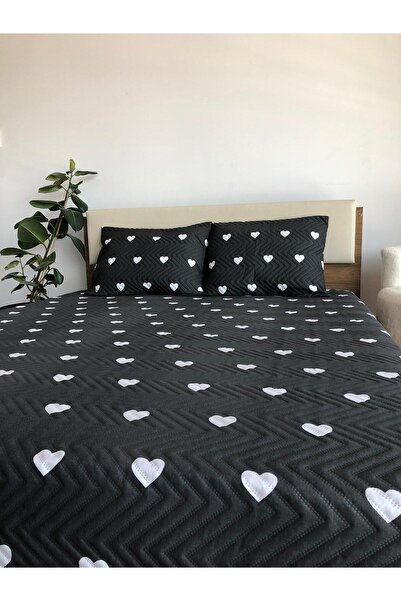 Bikaya Home Kalpli Tek Kişilik 2 Parça Yatak Örtüsü Seti - 160x240 cm (Pvc Çantalı)