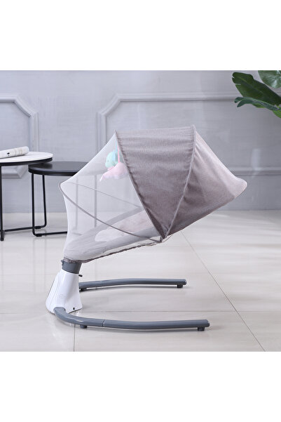 VisionHub Multifunctional Electric Baby Swing, Bluetooth Connection, Remote Control, 4-Speed,Toys and Melodies