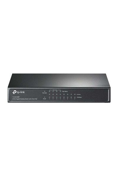 TP-LINK 8 Port Gigabit Desktop Switch With 4 Port PoE Black